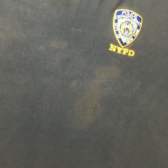 NYPD City of New York Police Department Embroidered T-Shirt Gray 2xl Authentic - Picture 3 of 9